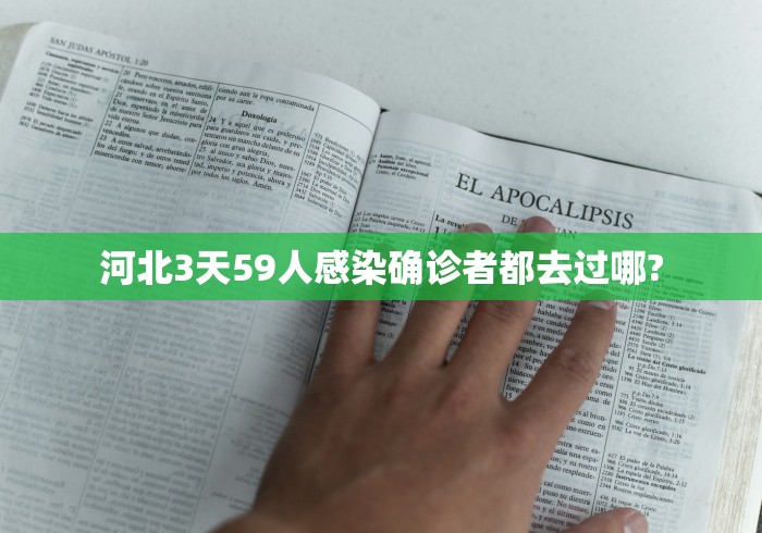 河北3天59人感染确诊者都去过哪?